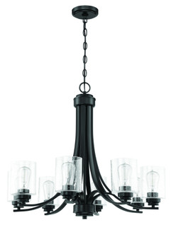 Bolden 8 Light Chandelier in Flat Black (20|50528-FB)