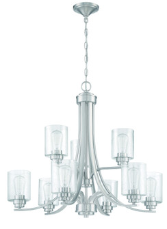 Bolden 9 Light Chandelier in Brushed Polished Nickel (20|50529-BNK)