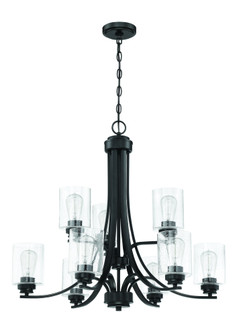 Bolden 9 Light Chandelier in Flat Black (20|50529-FB)