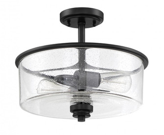 Bolden 2 Light Convertible Semi Flush in Flat Black (20|50552-FB)