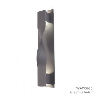 Twist Outdoor Wall Sconce Light (3612|WS-W5620-GH)