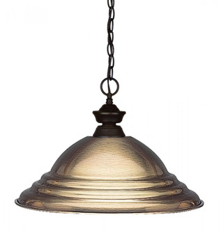 1 Light Pendant (276|100701BRZ-SAB)