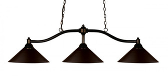 3 Light Billiard (276|147BRZ-MBRZ)