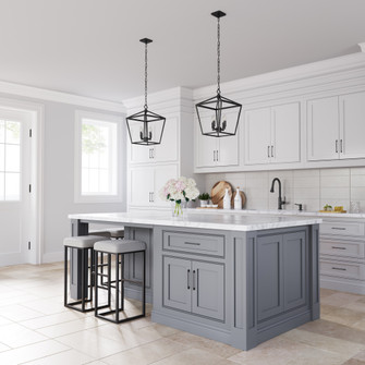 4-Light Pendant light Matte Black (670|3234-MB)