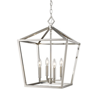 4-Light Pendant light Satin Nickel (670|3244-SN)