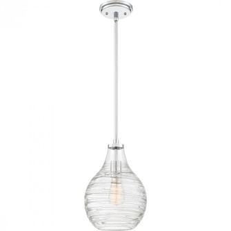 Genie 1-Light Polished Chrome Mini Pendant Light (26|QPP4019C)
