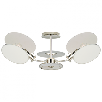 Osiris Medium Reflector Semi-Flush Mount (279|TOB 4290PN-L)