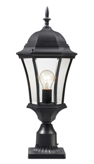 1 Light Outdoor Pier Mounted Fixture (276|522PHM-BK-PM)