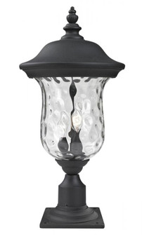 2 Light Outdoor Pier Mounted Fixture (276|533PHM-533PM-BK)