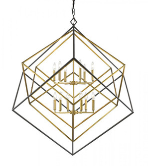 12 Light Chandelier (276|457-12OBR-BRZ)