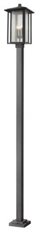 3 Light Outdoor Post Mounted Fixture (276|554PHXLS-536P-BK)