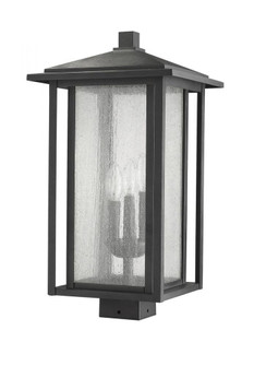 3 Light Outdoor Post Mount Fixture (276|554PHXLS-BK)