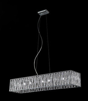 9 Light Linear Chandelier (276|872CH-45)