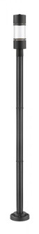1 Light Outdoor Post Mounted Fixture (276|553PHB-567P-BK-LED)