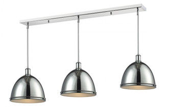 3 Light Linear Chandelier (276|711P13-3CH)