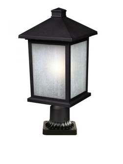 1 Light Outdoor Pier Mounted Fixture (276|507PHB-BK-PM)