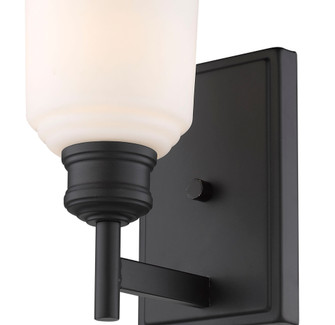 Burbank 1-Light Wall Sconce Matte Black (670|171-MB)