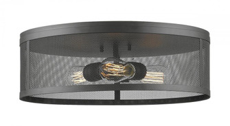 3 Light Flush Mount (276|331F18-BRZ)