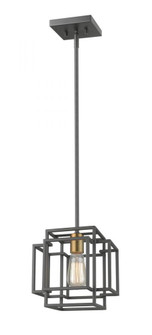 1 Light Pendant (276|454MP-BRZ-OBR)