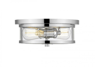 2 Light Flush Mount (276|462F11-CH)