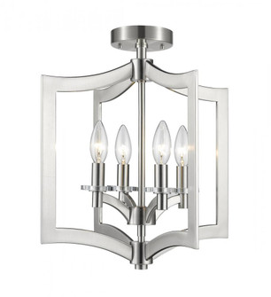 4 Light Semi Flush Mount (276|6008SFC-BN)