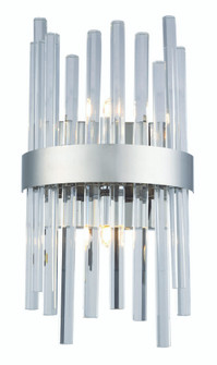 Dallas 2 Light Chrome and Clear Wall Sconce Clear Royal Cut Crystal (758|3000W8C)