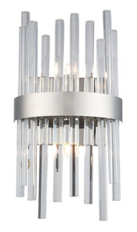 Dallas 2 light Chrome and Clear Wall Sconce Clear Royal Cut Crystal (758|3000W8C)