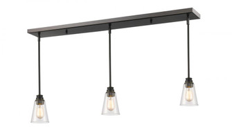 3 Light Linear Chandelier (276|428MP-3OB)