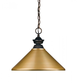 1 Light Pendant (276|100701OB-MSG)