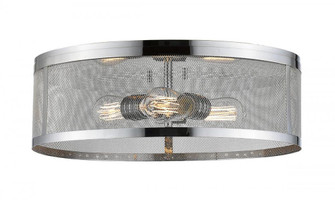 3 Light Flush Mount (276|331F18-CH)