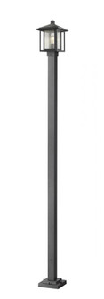 1 Light Outdoor Post Mounted Fixture (276|554PHMS-536P-BK)