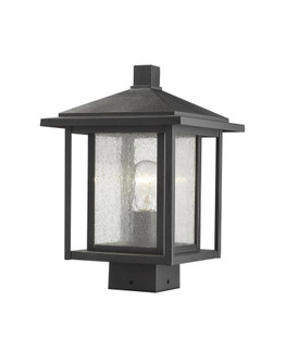 1 Light Outdoor Post Mount Fixture (276|554PHMS-BK)