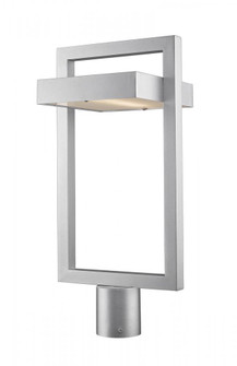 1 Light Outdoor Post Mount Fixture (276|566PHBR-SL-LED)