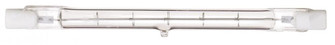 150 Watt; Halogen; T3; Clear; 1500 Average rated hours; 2400 Lumens; Double Ended base; 118mm; 120 (27|S3142)