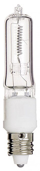50 Watt; Halogen; T4; Clear; 2000 Average rated hours; 750 Lumens; Mini Candelabra base; 130 Volt (27|S3198)