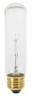 25 Watt T10 Incandescent; Clear; 2000 Average rated hours; 200 Lumens; Medium base; 120 Volt (27|S3250)