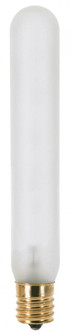 20 Watt T6 1/2 Incandescent; Frost; 1500 Average rated hours; 140 Lumens; Intermediate base; 130 (27|S3281)