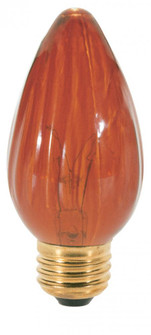40 Watt F15 Incandescent; Amber; 1500 Average rated hours; Medium base; 120 Volt (27|S3370)