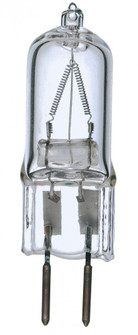 50 Watt; Halogen; T4; Clear; 2000 Average rated hours; 750 Lumens; Bi Pin GY6.35 base; 120 Volt (27|S3427)