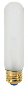 40 Watt T10 Incandescent; Frost; 2000 Average rated hours; 280 Lumens; Medium base; 120 Volt; Carded (27|S3703)