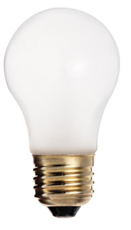 40 Watt A15 Incandescent; Frost; Appliance Lamp; 2500 Average rated hours; 290/217 Lumens; Medium (27|S3721)