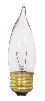 25 Watt CA10 Incandescent; Clear; 1500 Average rated hours; 250 Lumens; Medium base; 12 Volt (27|S3869)