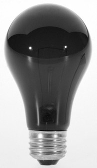 75 Watt A19 Incandescent; Black; 480 Average rated hours; Medium base; 120 Volt (27|S3920)