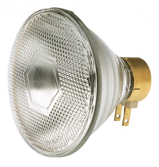 65 Watt PAR38 Incandescent; Clear; 2000 Average rated hours; 765 Lumens; Side Prong base; 120 Volt (27|S4800)