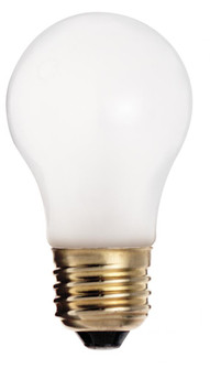 40 Watt A15 Incandescent; Frost; Appliance Lamp; 2500 Average rated hours; 265 Lumens; Medium base; (27|S4881)
