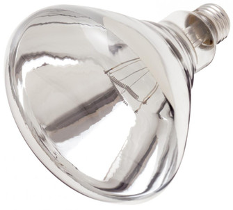 250 Watt BR40 Incandescent; Clear Heat; 6000 Average rated hours; Medium base; 120 Volt; Shatter (27|S4885)