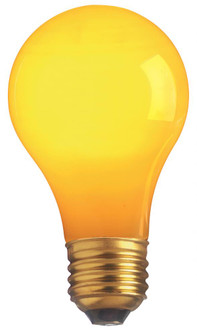 40 Watt A19 Incandescent; Ceramic Yellow; 2000 Average rated hours; Medium base; 130 Volt (27|S4983)