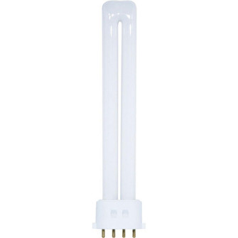13 Watt; pin-based Compact Fluorescent; 4100K; 82 CRI; 2GX7 (4-Pin) base (27|S6419)