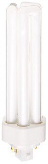 42 Watt; pin-based Compact Fluorescent; 2700K; 82 CRI; GX24q-4 (4-Pin) base (27|S6753)