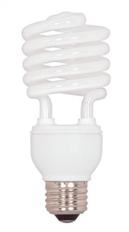 23 Watt; Mini Spiral Compact Fluorescent; 2700K; 82 CRI; Medium base; 120 Volt (27|S7227)